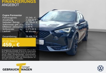 Cupra Formentor 55.705 km 25.240 &euro; Dorsten 46282